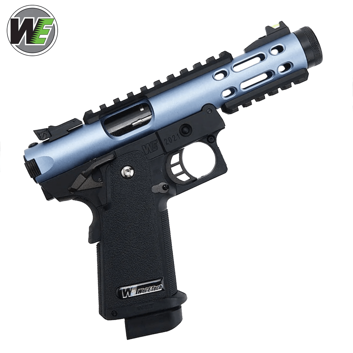 WE Galaxy Hi - Capa 5.1 Type A GBB Pistol - Blue Slide R Frame - Azraels Armoury