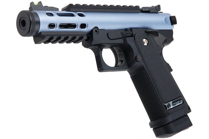 WE Galaxy Hi - Capa 5.1 Type A GBB Pistol - Blue Slide R Frame - Azraels Armoury