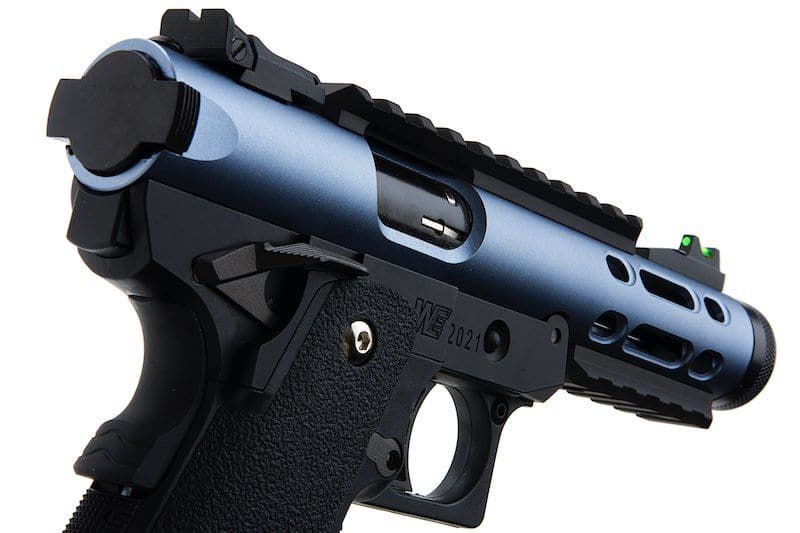 WE Galaxy Hi - Capa 5.1 Type A GBB Pistol - Blue Slide R Frame - Azraels Armoury