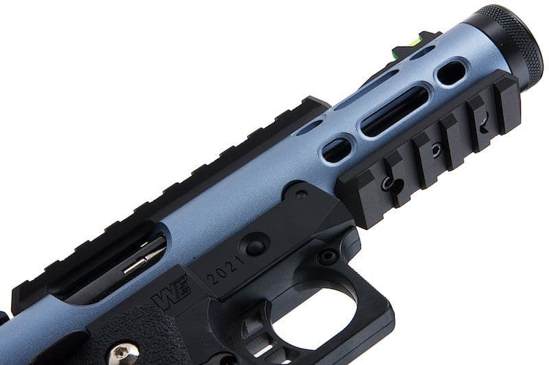 WE Galaxy Hi - Capa 5.1 Type A GBB Pistol - Blue Slide R Frame - Azraels Armoury