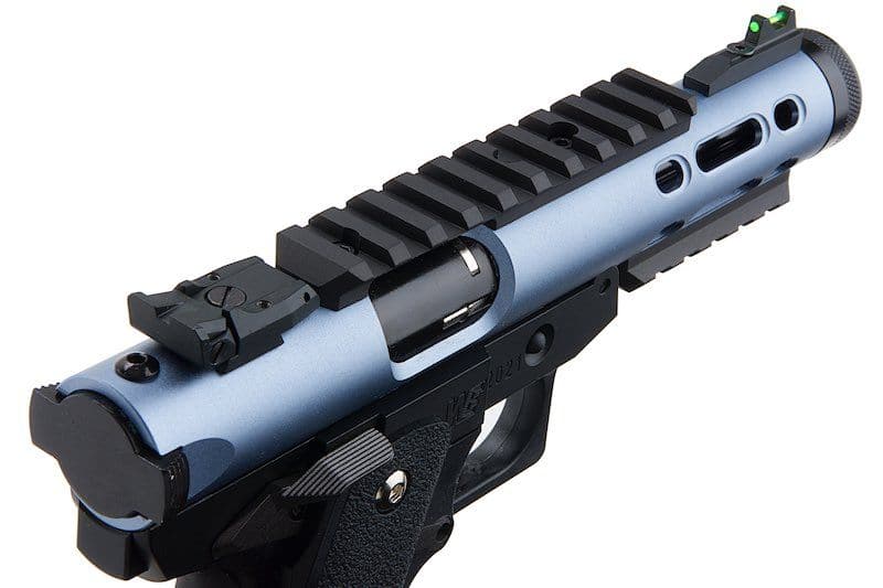WE Galaxy Hi - Capa 5.1 Type A GBB Pistol - Blue Slide R Frame - Azraels Armoury