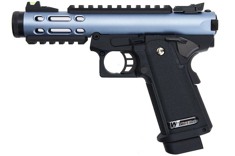 WE Galaxy Hi - Capa 5.1 Type A GBB Pistol - Blue Slide R Frame - Azraels Armoury