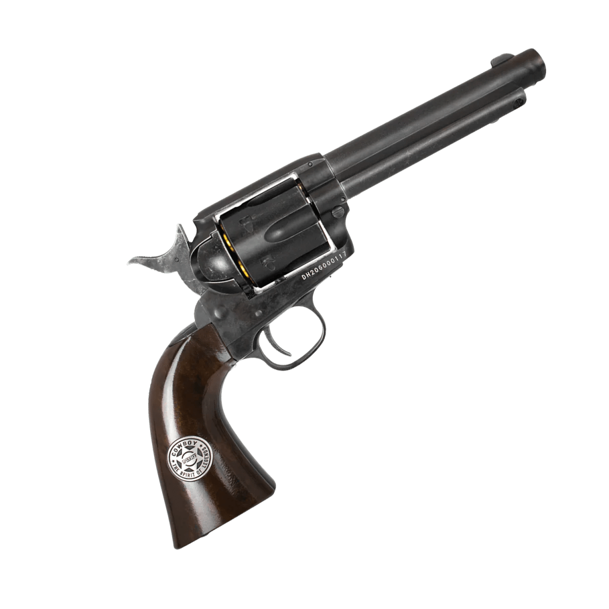Wingun SAA Peacemaker CO2 Gel Blaster - Antique Black - Azraels Armoury