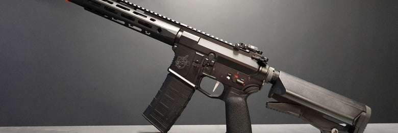 CYMA SR15 CARBINE APACHE UPGRADED GEL BLASTER - Azraels Armoury