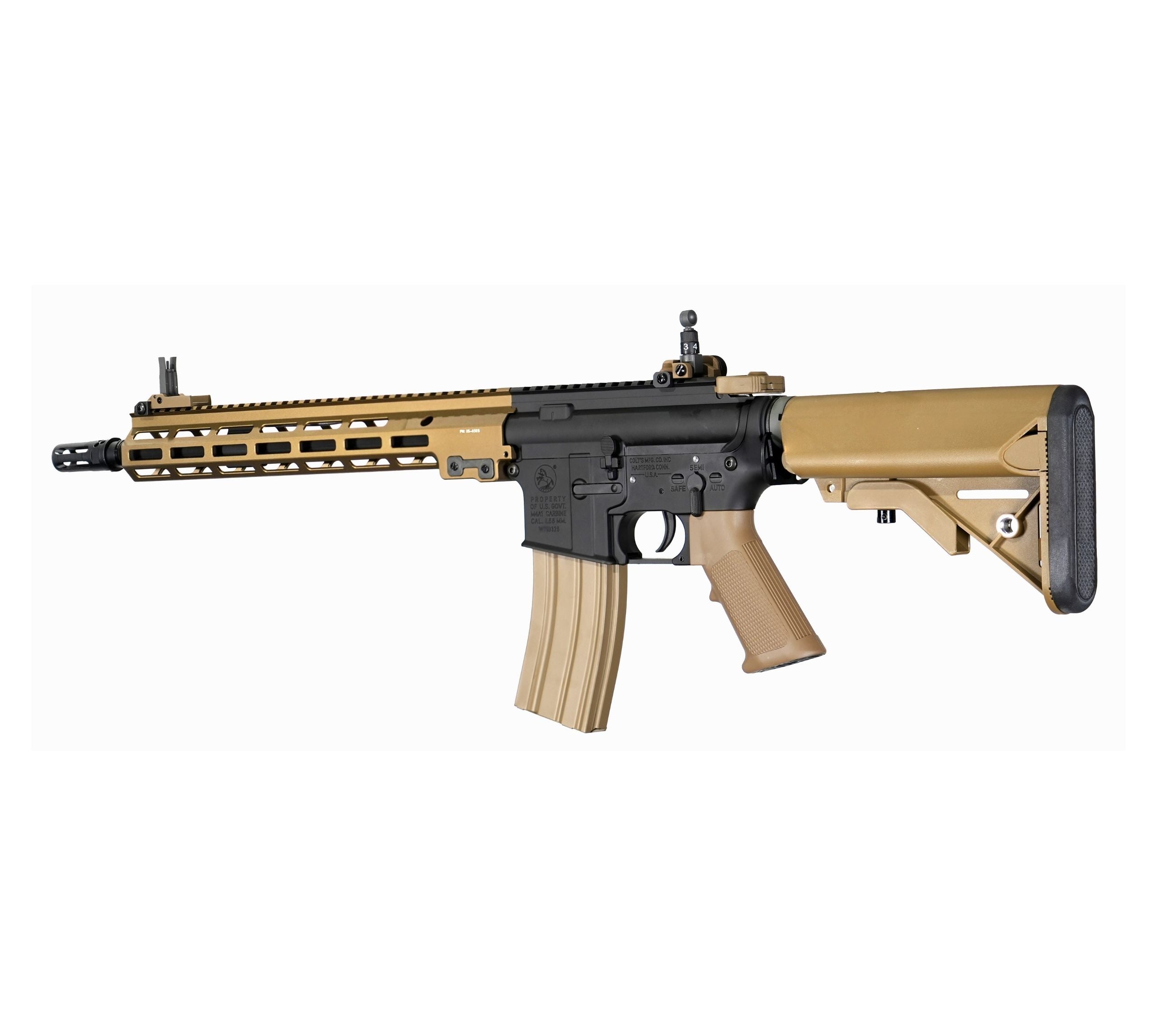 E&C 13.5 INCH MK16 URGI M-LOCK AEG Gel Blaster Replica