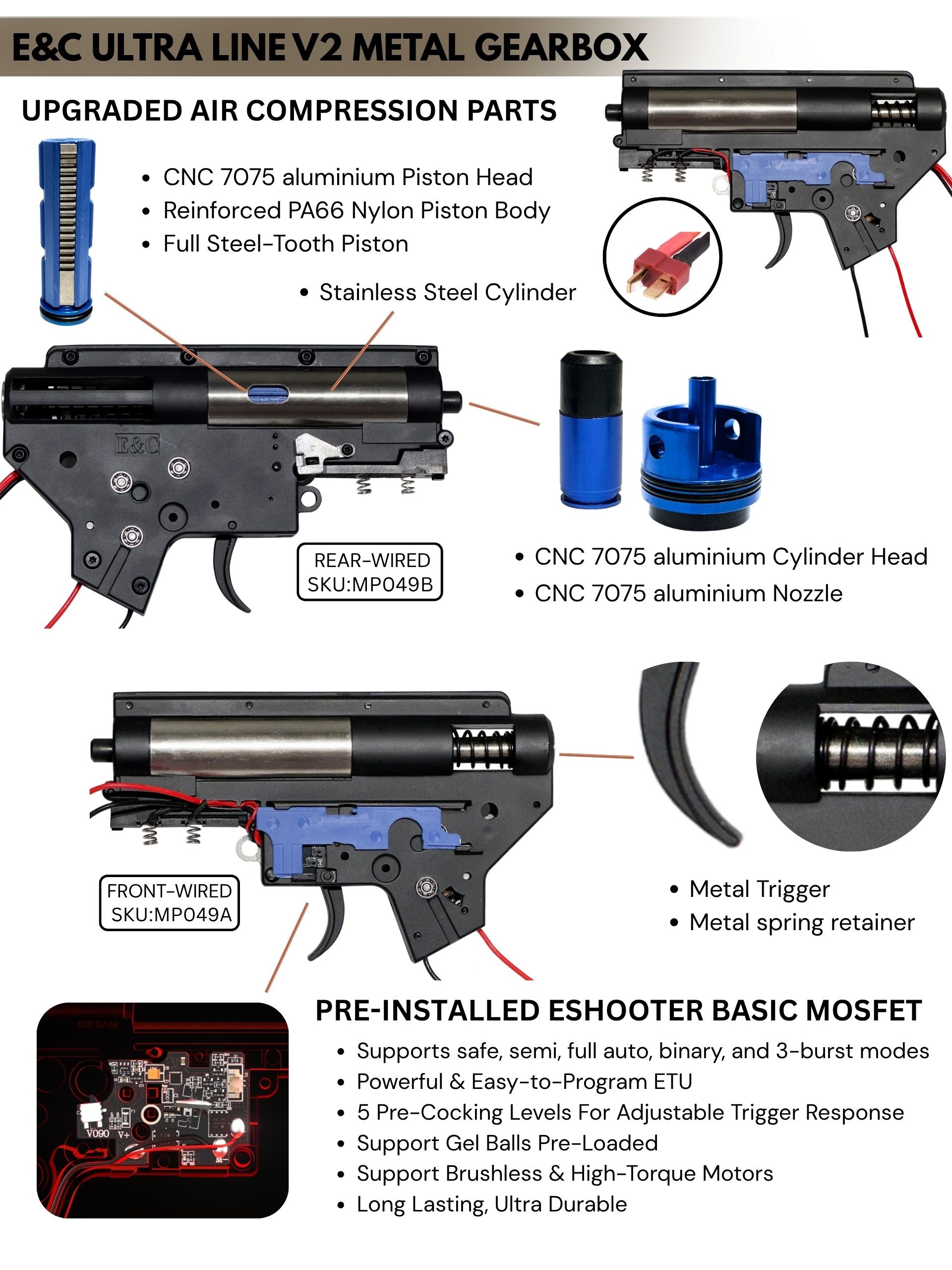 KAC SR16-E3 URX3 AEG Gel Blaster | E&C Ultra Line