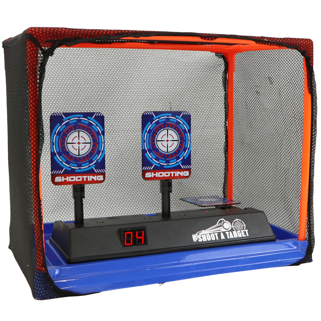 Electronic Gel Blaster Target with Catch Net