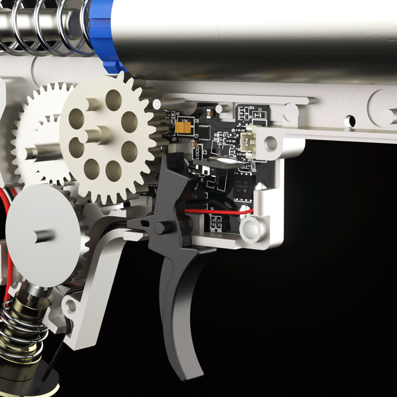 Upgrade Airsoft AEGs (Automatic Electric Guns) with V2 gearboxes