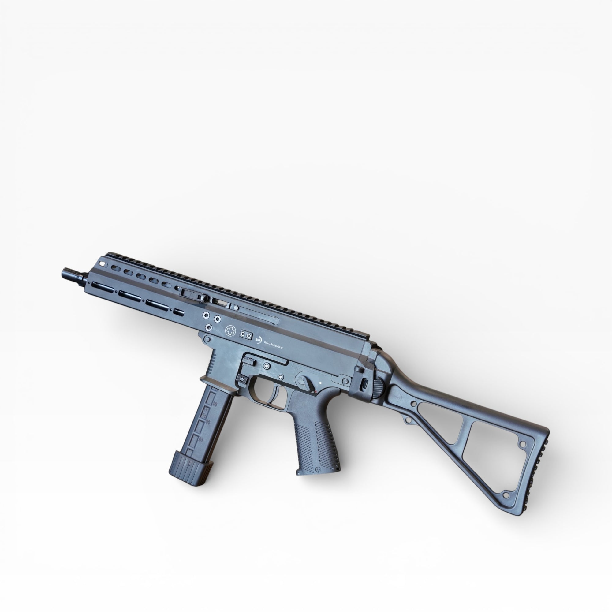 ARCHWICK B&T Black Licensed APC9 CNC Limited Edition Gas Blowback Gel Blaster (GBBR) SMG (Copy)