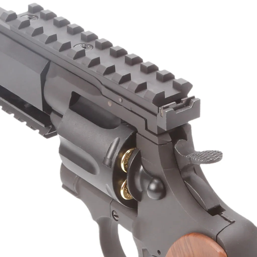 King Arms Python 357 Evil (Gas Version) – Black | Gel Blaster Revolver
