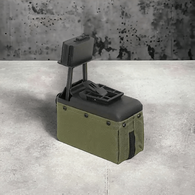 A&K Cybergun FN Licensed M249K MINIMI SAW FULL METAL GEL BLASTER AEG Machine Gun - Azraels Armoury