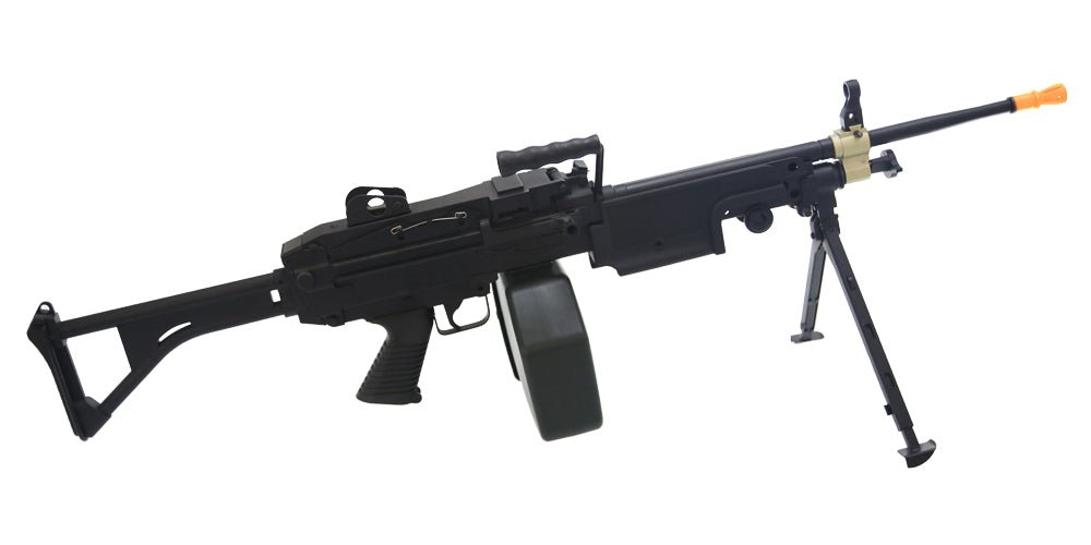A&K Cybergun FN M249 MK1 MINIMI SAW FULL METAL GEL BLASTER LMG - Azraels Armoury