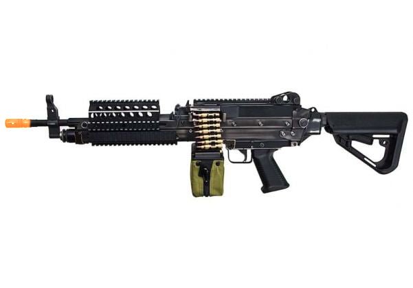 A&K Cybergun FN SP SYSTEM MK46 GEL BLASTER LMG BATTLEWORN VERSION - Azraels Armoury
