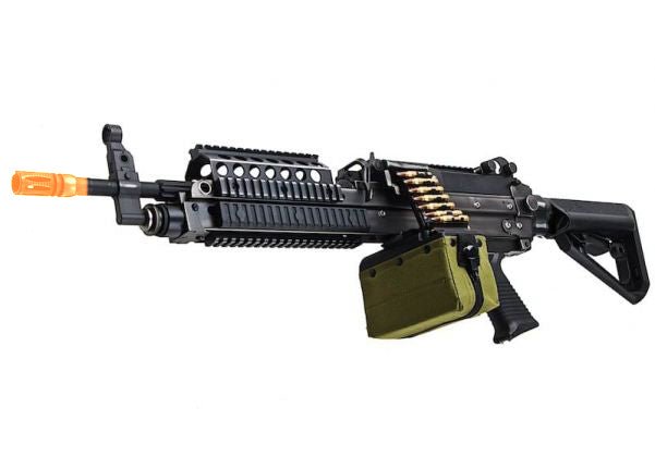 A&K Cybergun FN SP SYSTEM MK46 GEL BLASTER LMG BATTLEWORN VERSION - Azraels Armoury