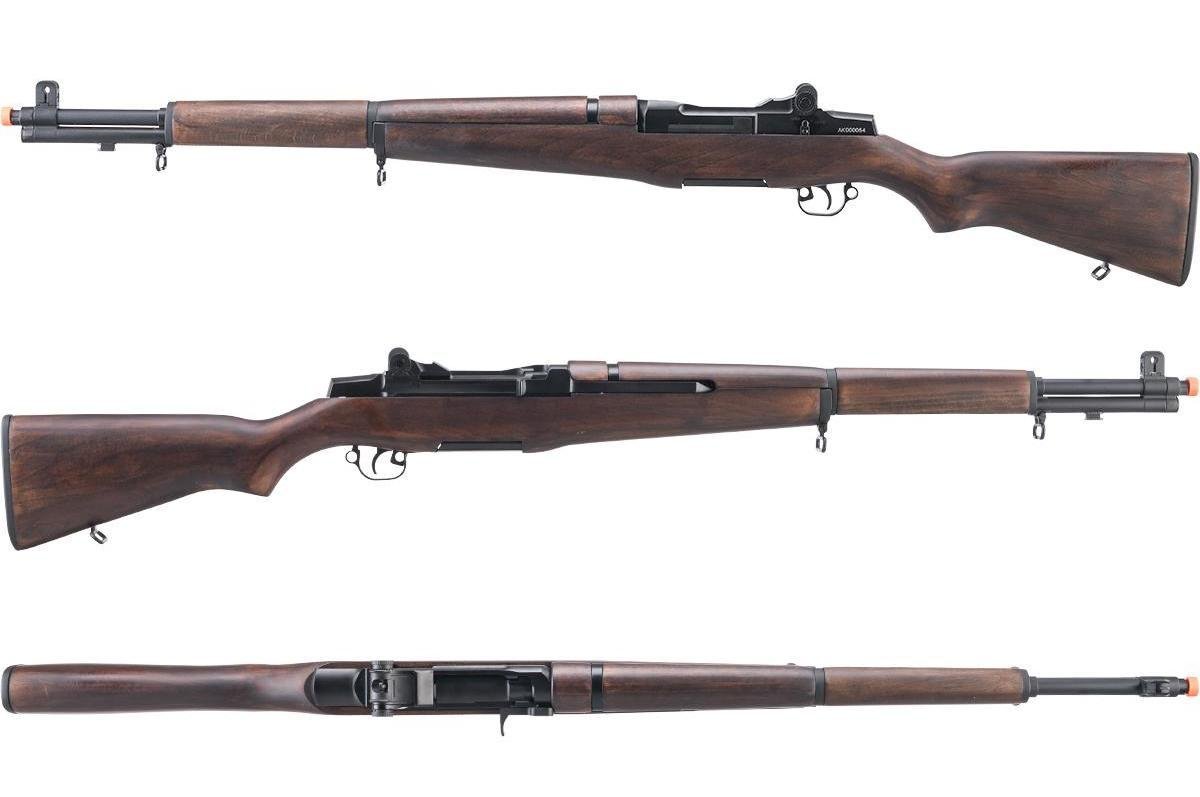 A&K M1 Garand Gel Blaster AEG with Real Wood - Azraels Armoury