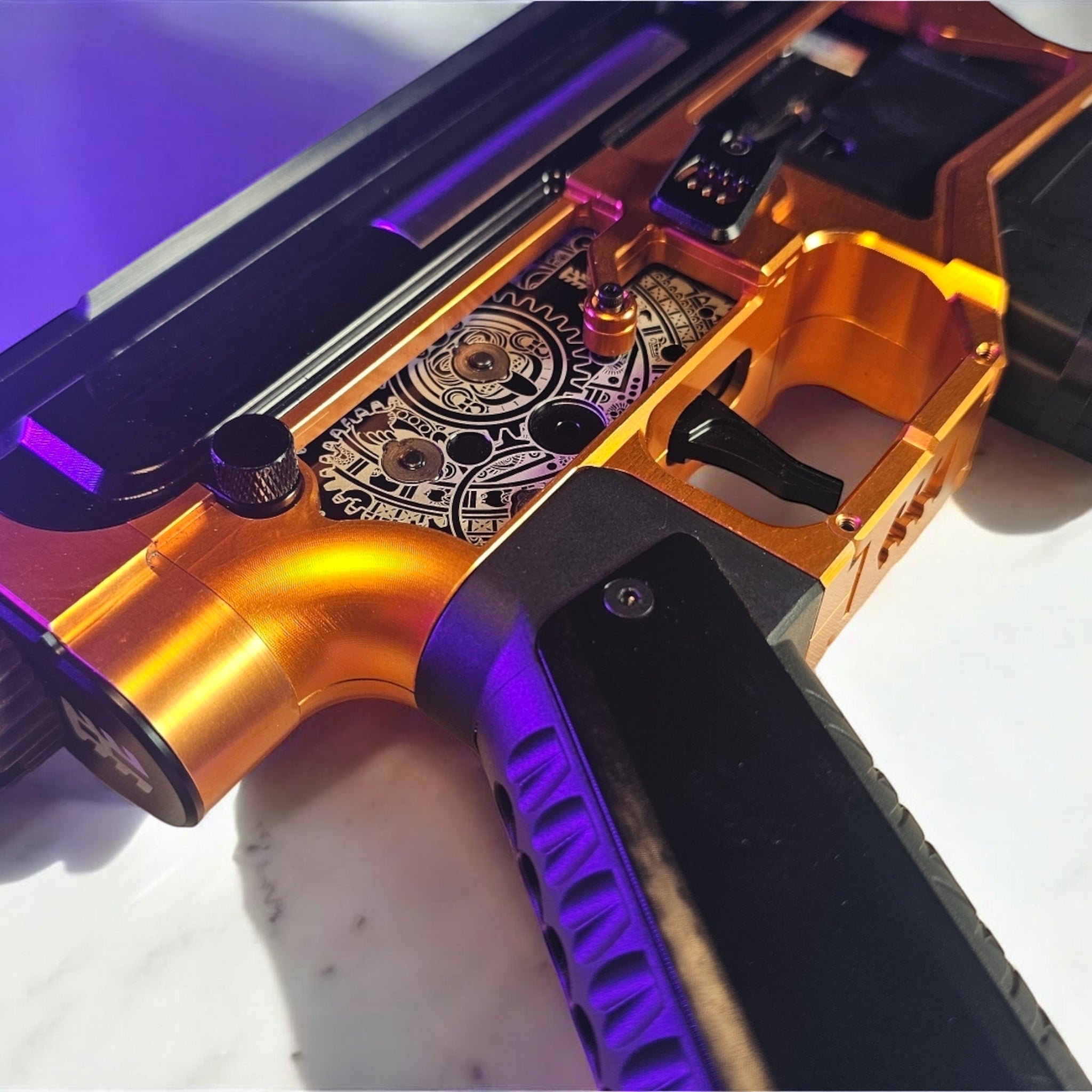 Armoury Upgraded Orange & Black Chimera DSG - Azraels Armoury