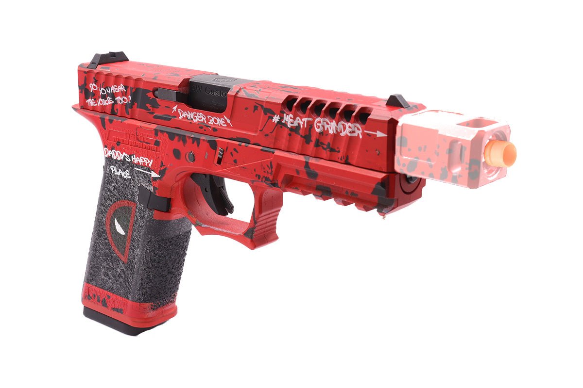 AW CUSTOM - VX7102 Deadpool GEL BLASTER - Azraels Armoury