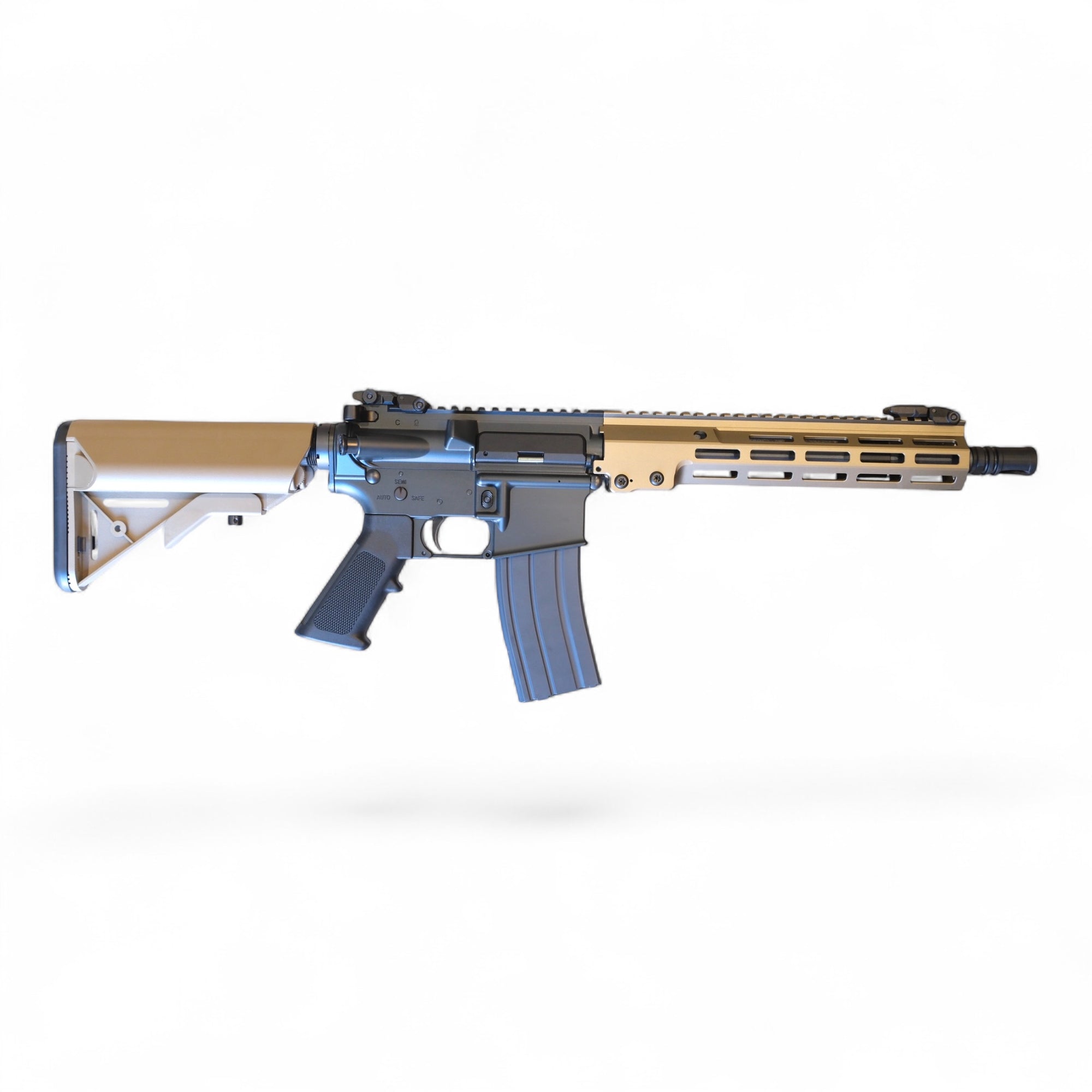 CGS/T8 EMG Colt Licensed MK16 URGI 10.5Inch MWS GBBR Gel Blaster (Steel Internal Parts) - Azraels Armoury