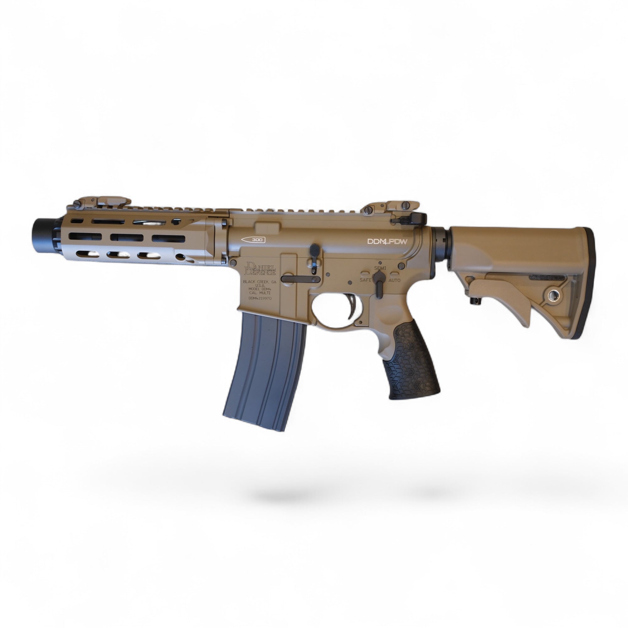 CGS/T8 EMG Daniel Defense Licensed 300 BLK DDM4 PDW MWS GBBR Gel - Azraels Armoury