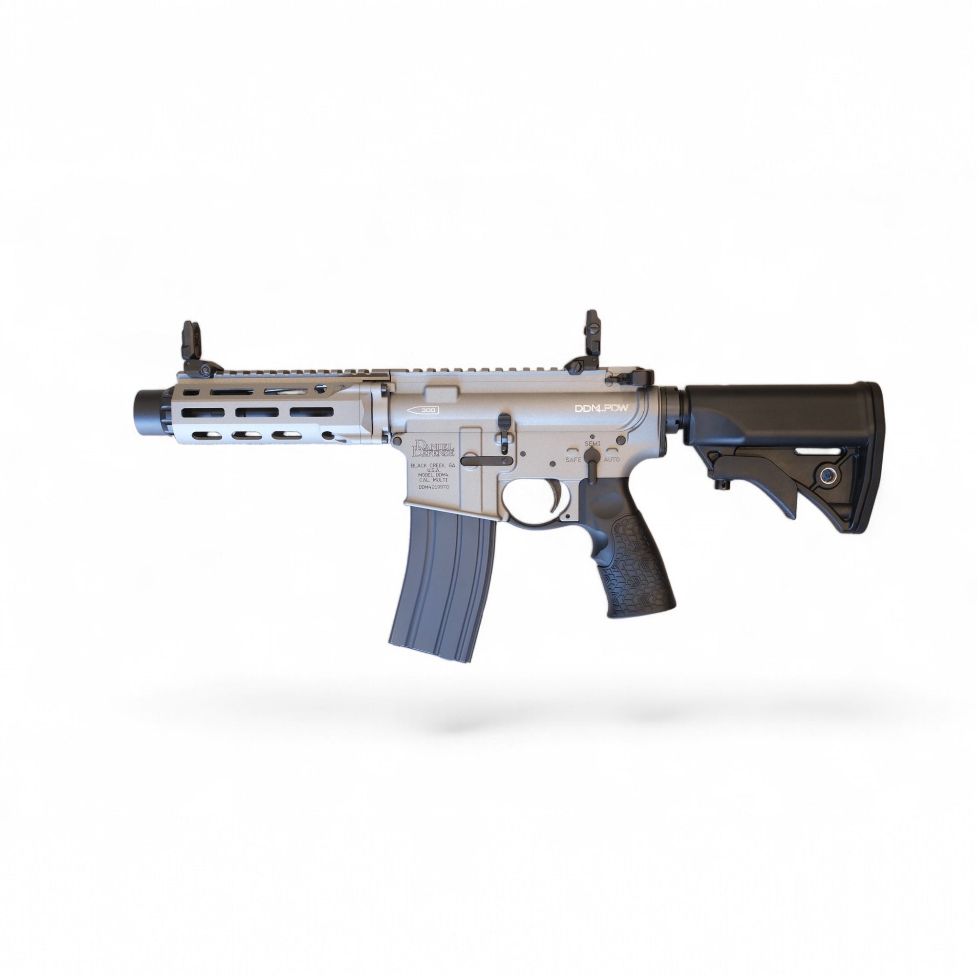 CGS/T8 EMG Daniel Defense Licensed 300 BLK DDM4 PDW MWS GBBR Gel - Azraels Armoury