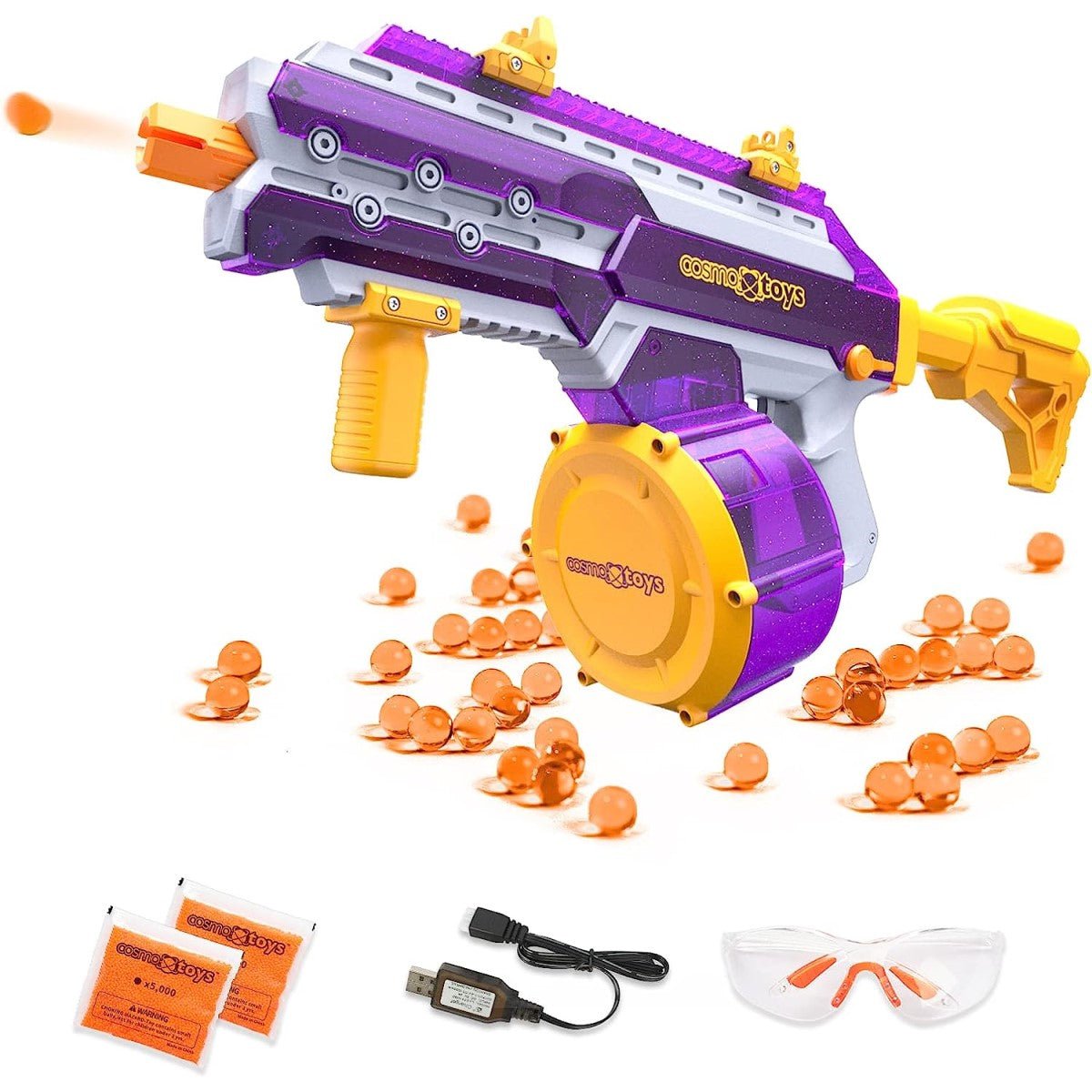 CosmoX Sirius Sci - Fi Gel Blaster – Azurite and Lime - Azraels Armoury