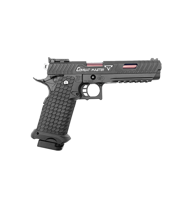 E&C 2011 TTI HI-Capa GBB Pistol Gel Blaster showcasing high-performance design and precision, ideal for competitive gameplay.