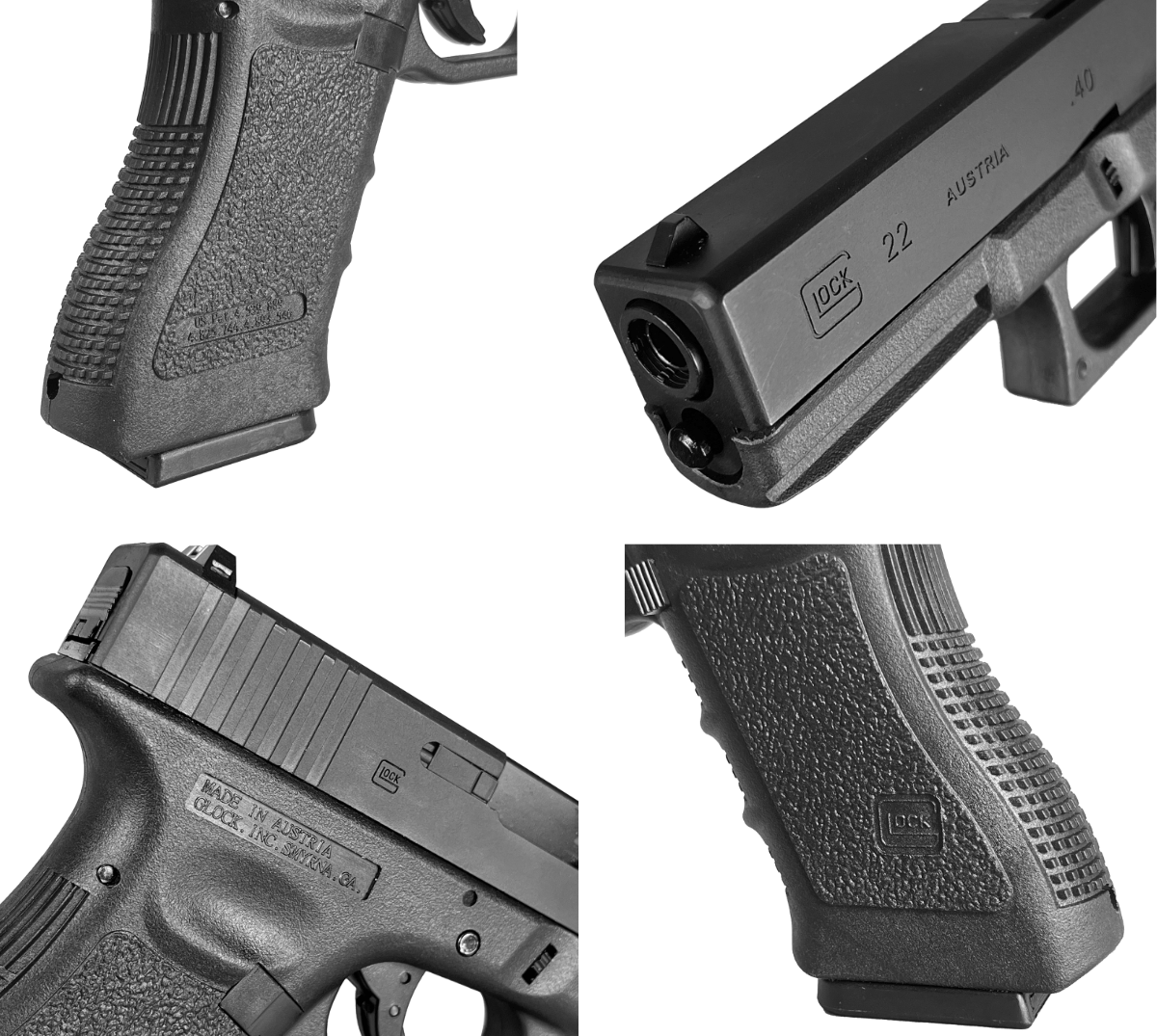 E&C Glock 22/G22 Gas Blowback Gel Blaster Pistol - Azraels Armoury