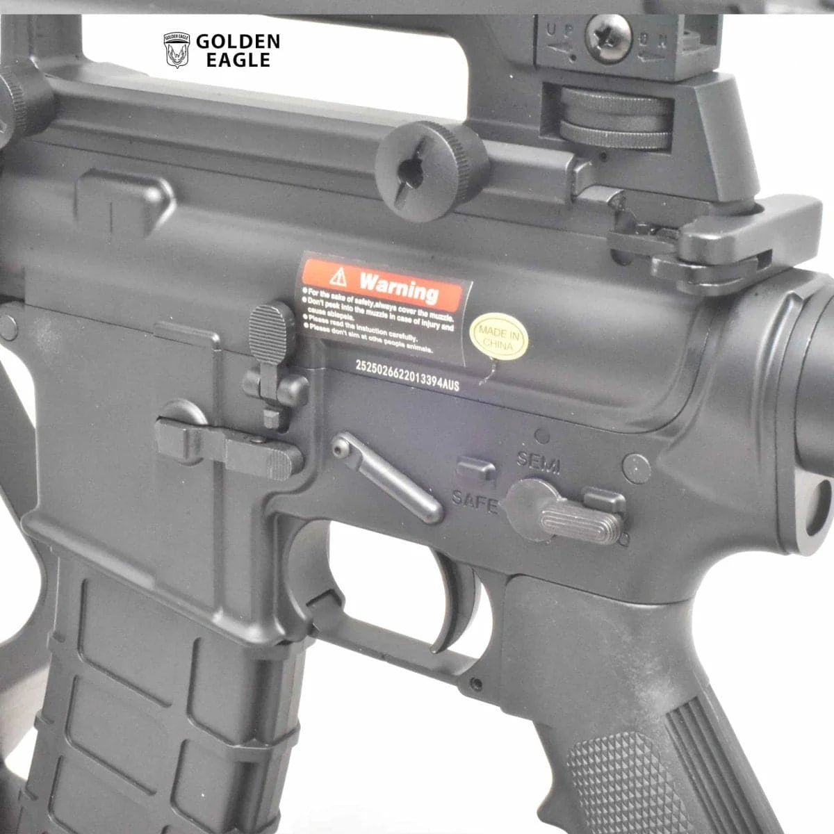 Golden Eagle MK16 9" M - LOK Full Metal GBBR Gel Blaster (MC6595M) - Azraels Armoury