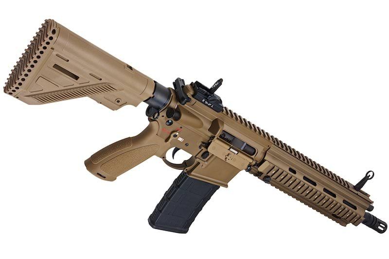 Guns Modify HK416A5 MWS GBBR Gel Blaster TAN - Azraels Armoury