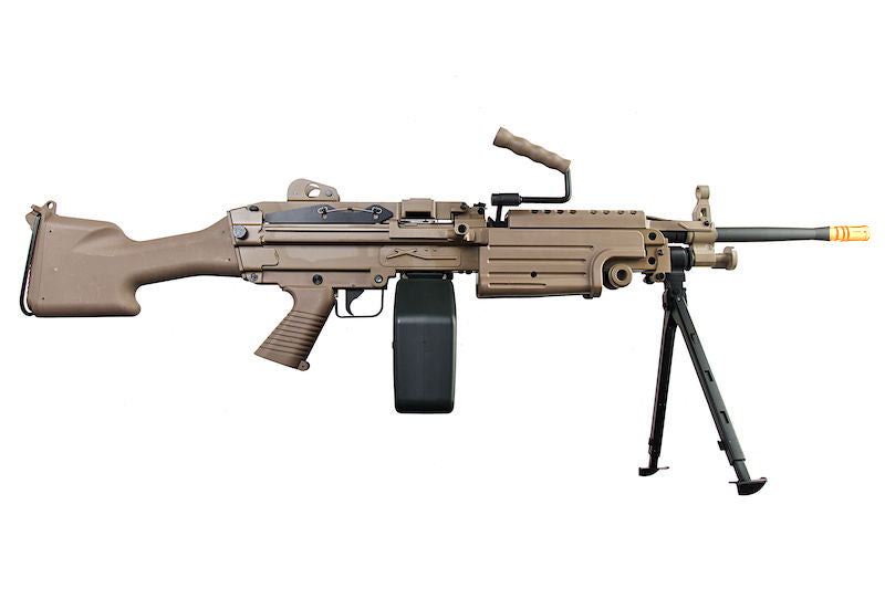 A&K Cybergun FN M249 MK2 MINIMI SAW FULL METAL GEL BLASTER AEG LMG DE