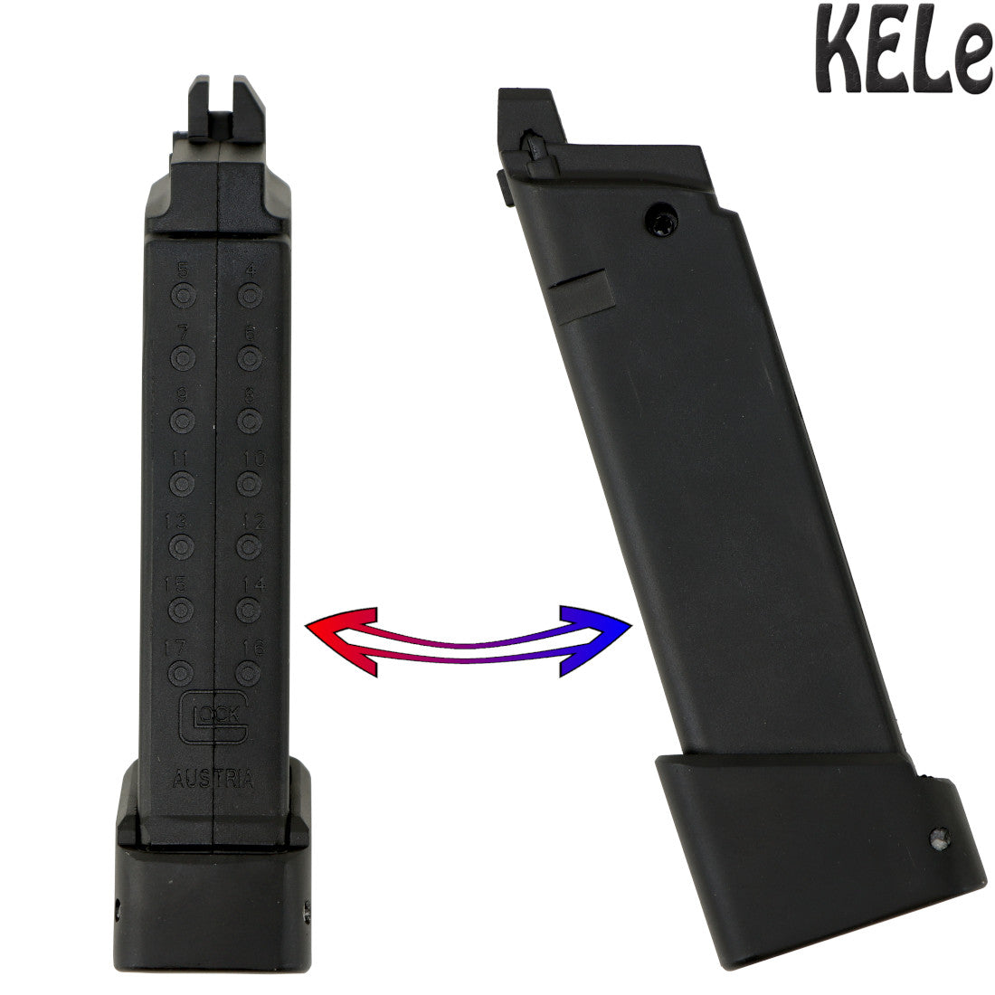 KELe TTI G34 Manual Springer Gel Blaster – Black