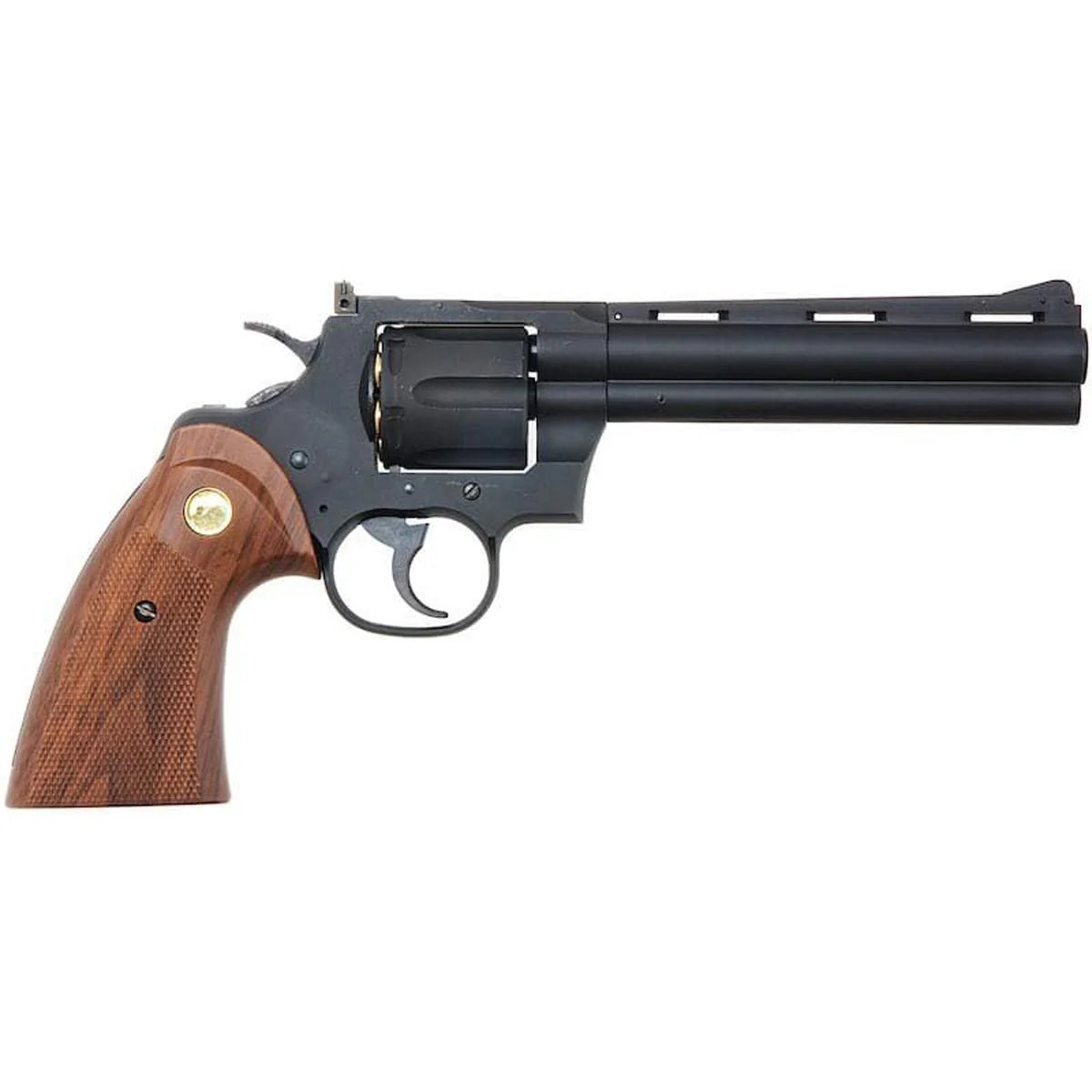 King Arms 6” Python 357 (Gas Version) – Black Gel Blaster