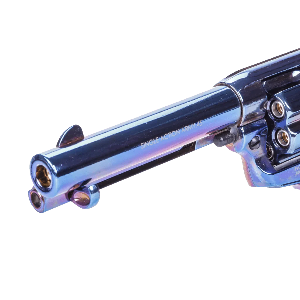 King Arms SAA .45 Peacemaker Revolver S Blue Gel Blaster