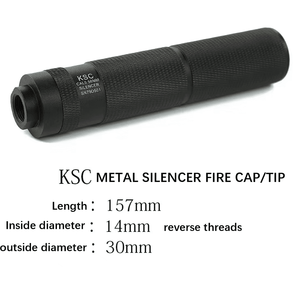 KSC – 14mm Metal Suppressor Silencer - Azraels Armoury