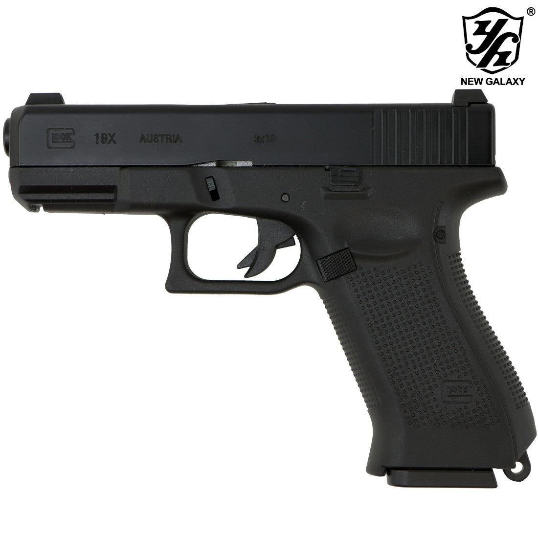 New Galaxy G19x Metal Slide Electric Gel Blaster / Laser Pistol