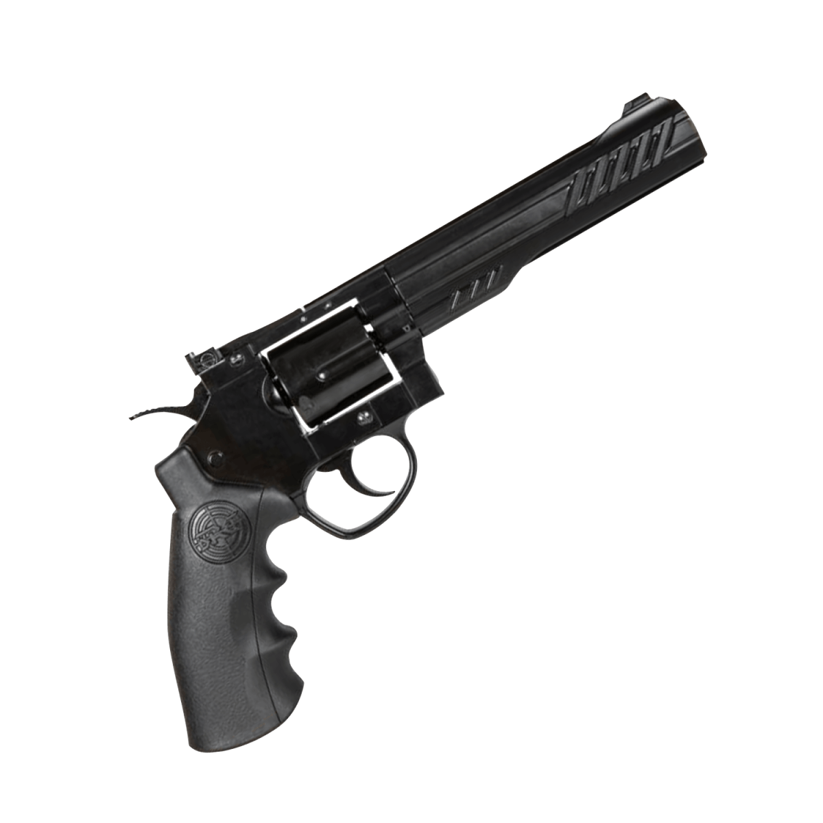 SRC python 6 Inch Revolver Gel Blaster – Black Version