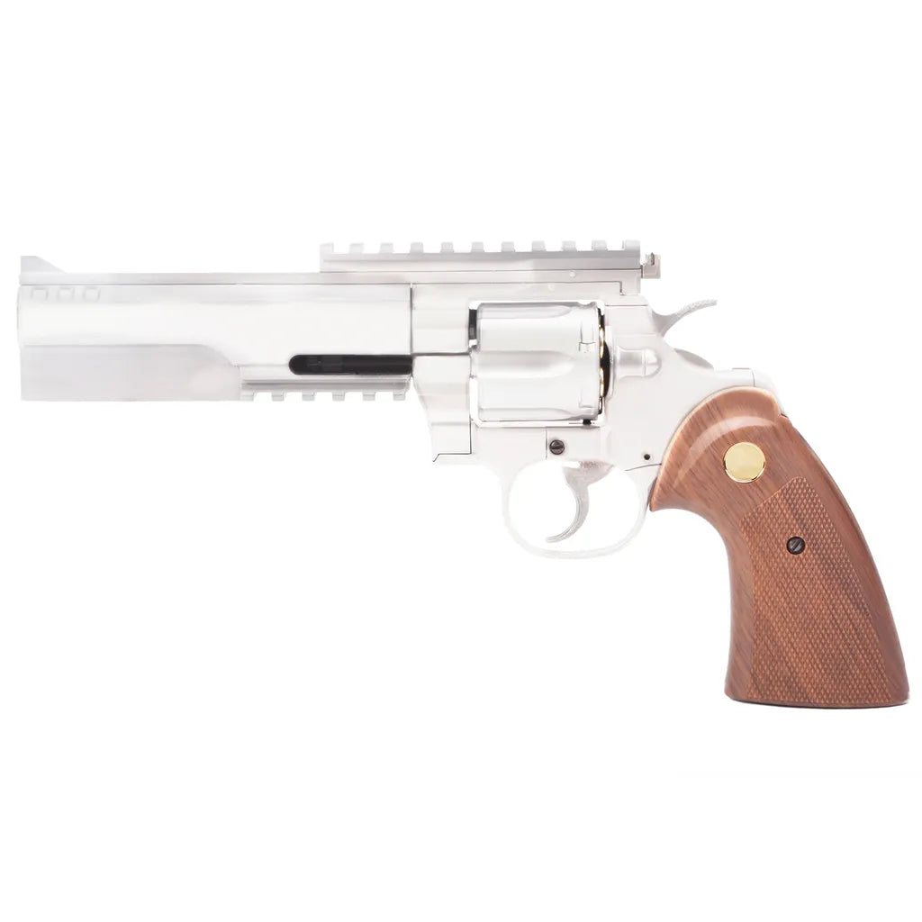 King Arms Python 357 Evil (Gas Version) – Steel | Gel Blaster Revolver