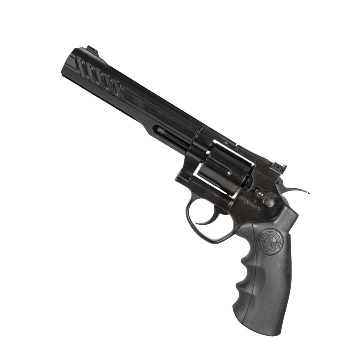 SRC python 6 Inch Revolver Gel Blaster – Black Version