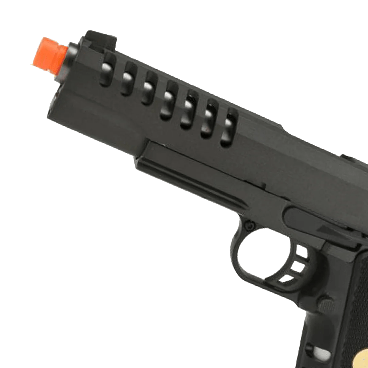 "Skeletor" We Tech Full Metal Hyper Speed Hi - Capa Gas Blowback Gel Blaster - Black - Azraels Armoury