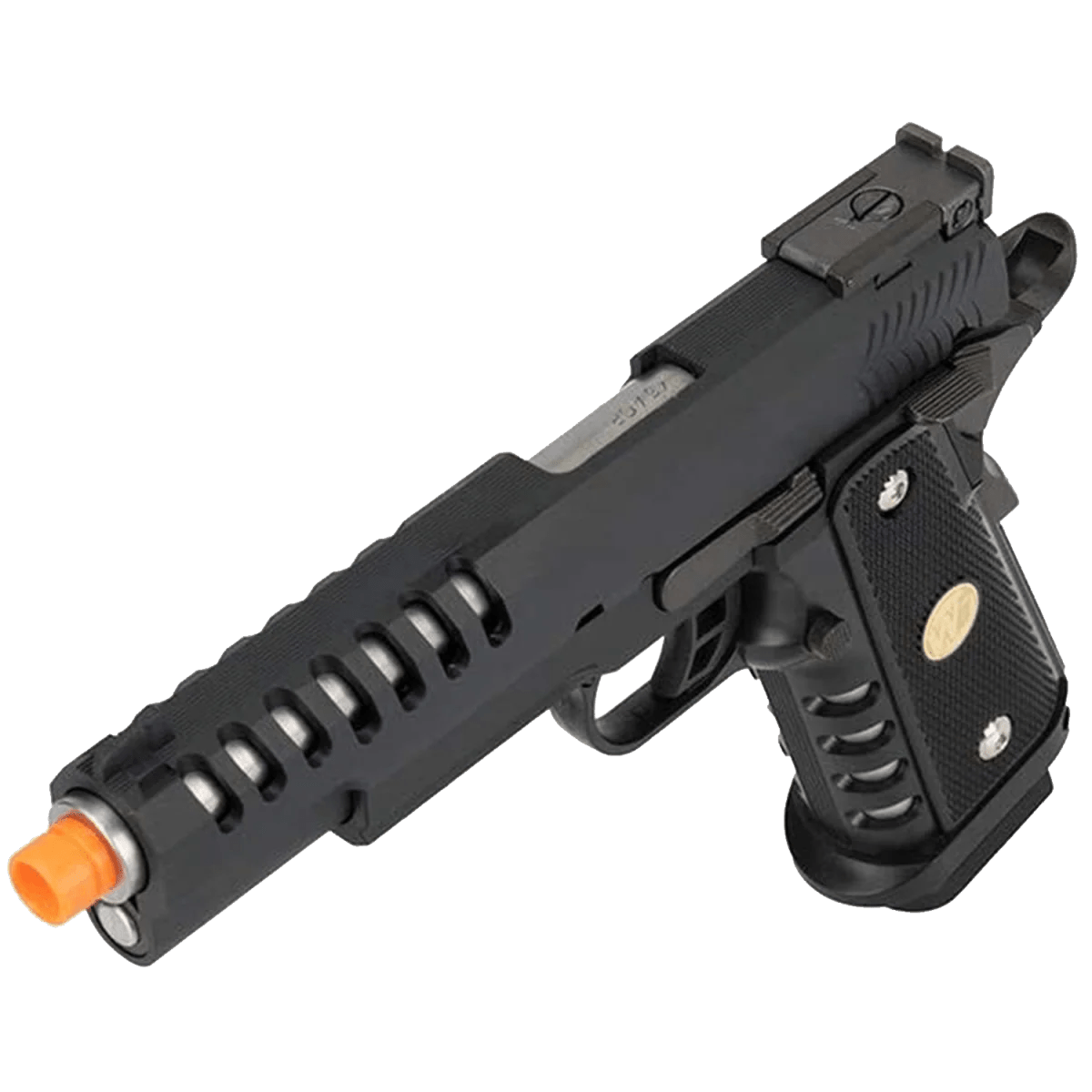 "Skeletor" We Tech Full Metal Hyper Speed Hi - Capa Gas Blowback Gel Blaster - Black - Azraels Armoury
