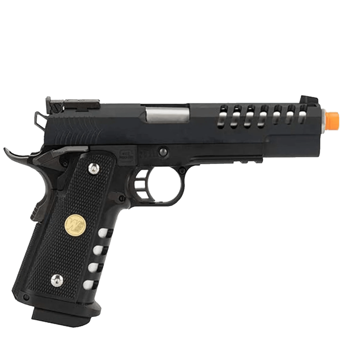 "Skeletor" We Tech Full Metal Hyper Speed Hi - Capa Gas Blowback Gel Blaster - Black - Azraels Armoury
