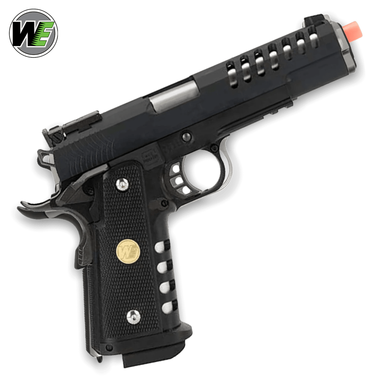 "Skeletor" We Tech Full Metal Hyper Speed Hi - Capa Gas Blowback Gel Blaster - Black - Azraels Armoury