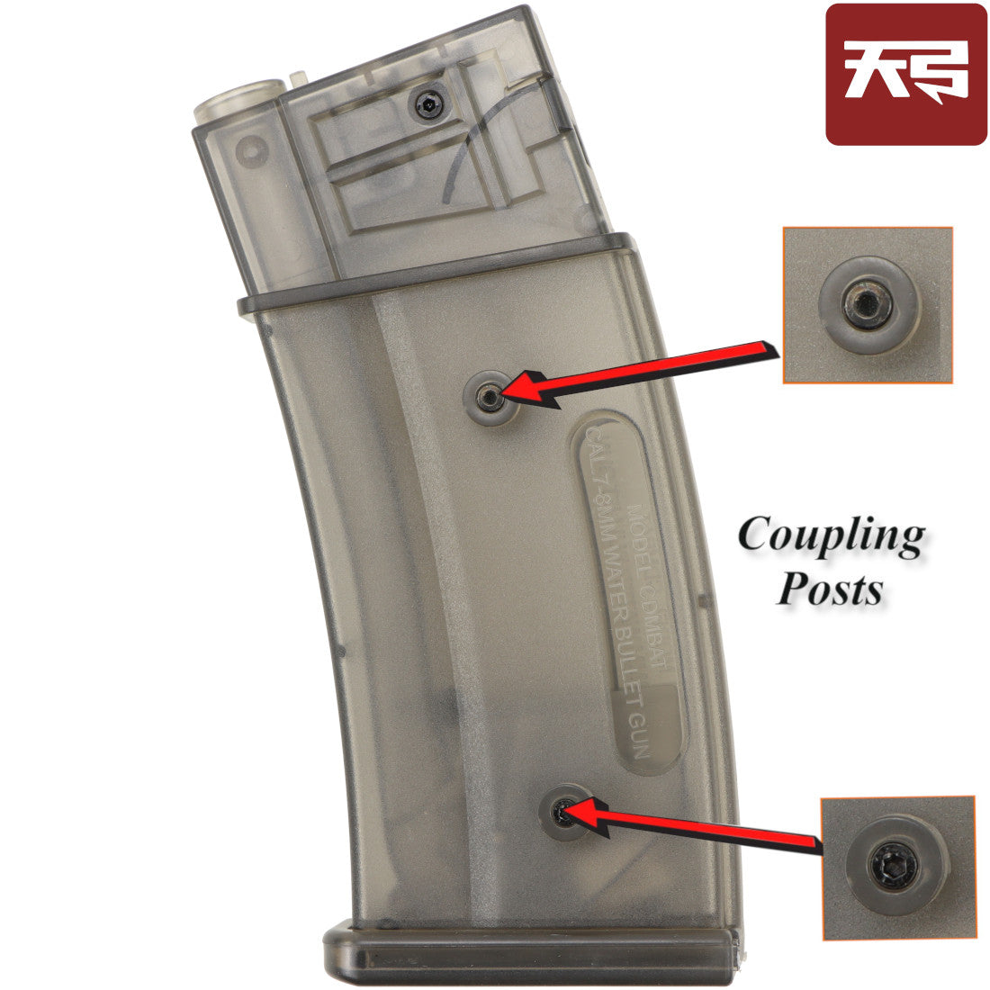 TG Magazine for H&K G36C AEG Gel Blaster