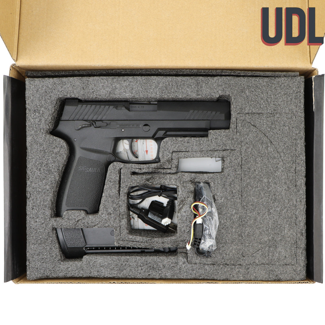 UDL SIG M17 Semi-Auto Electric Gel Blaster Pistol