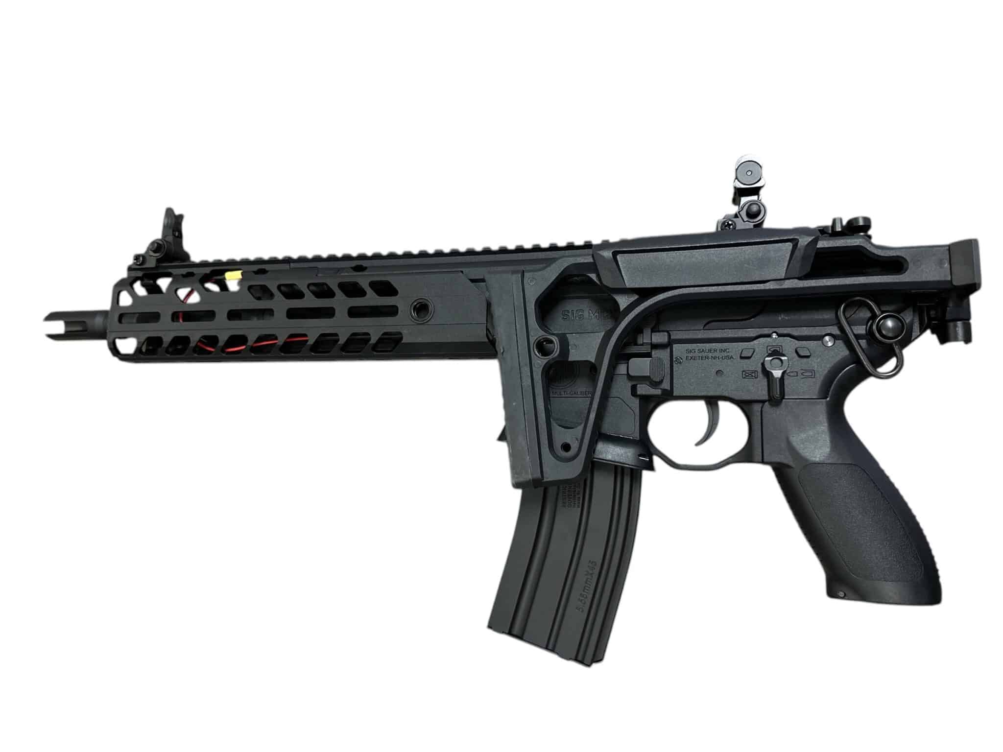 VIRTUS SIG MCX Gel Blaster AEG Rifle, high-quality automatic and battery-operated gel blaster with metal construction.