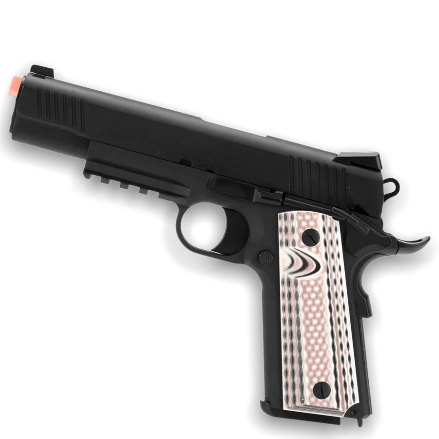 WE Tech 1911 M45A1 Gelsoft Gas Blowback Gel Blaster - Black - Azraels Armoury