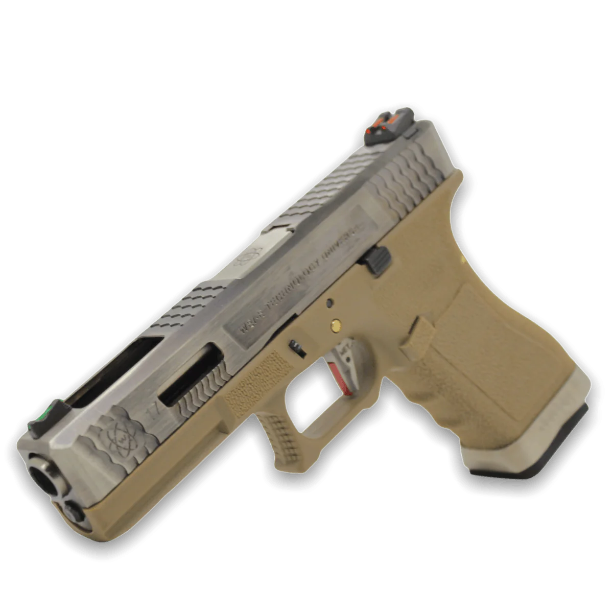 We Tech G-Force W.E.T G17 T8 GBB Gel Blaster Pistol (SV/SV/TAN)