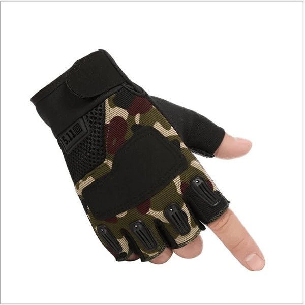 511 Half-Finger Gloves - Camo - Azraels Armoury