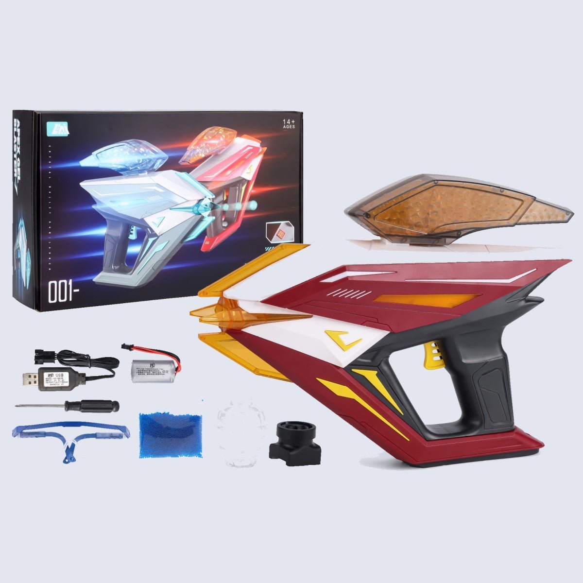 Apex Tracer Sci - Fi Gel Blaster Pistol - Azraels Armoury