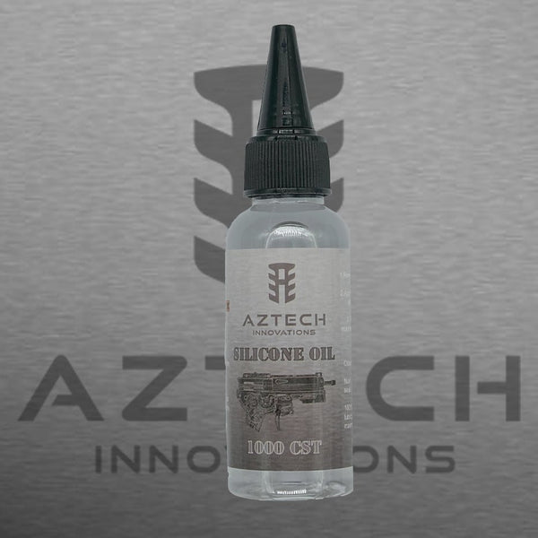 Aztech 1000cst 100% Pure Silicone Oil 50ml for AEG Rifle cylinders - Azraels Armoury